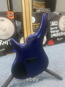 Ibanez SR305B 5 String Bass Guitar Used, Metallic Blue