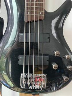 Ibanez SR305 Black 5 String Electric Bass Guitar WithGig Bag Used Product