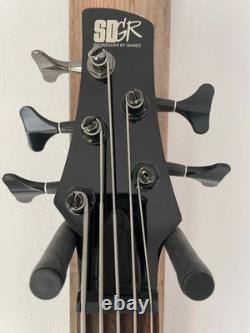 Ibanez SR305 Black 5 String Electric Bass Guitar WithGig Bag Used Product