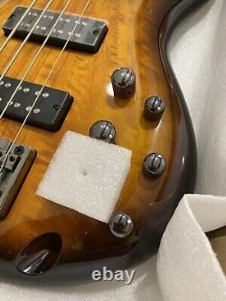 Ibanez SR370EF-BBT Fretless Bass Guitar Brown Burst Brand New In Box