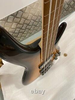 Ibanez SR370EF-BBT Fretless Bass Guitar Brown Burst Brand New In Box