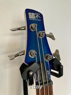 Ibanez SR370E SPB Electric Bass Guitar Sapphire Blue Mint Condition