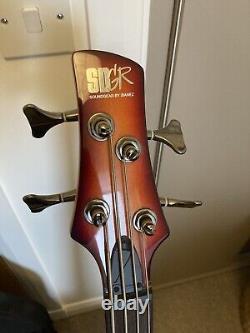 Ibanez SR370e Bass Guitar with Orange Amp and accessories (see description!)