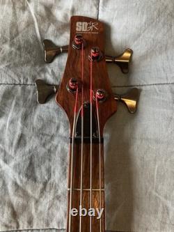 Ibanez SR500 bass 2004 mahogany with hard case