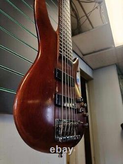 Ibanez SR506 6-String Natural 2010 Electric Bass Guitar