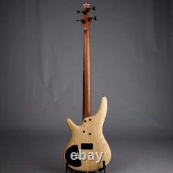 Ibanez SR600 Soundgear Natural Flat 4 String Bass with Hard Case and Strap