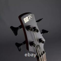 Ibanez SR600 Soundgear Natural Flat 4 String Bass with Hard Case and Strap