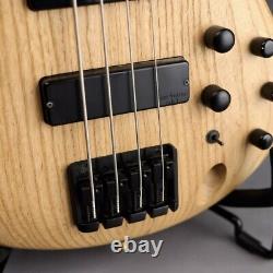 Ibanez SR600 Soundgear Natural Flat 4 String Bass with Hard Case and Strap
