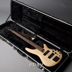 Ibanez SR600 Soundgear Natural Flat 4 String Bass with Hard Case and Strap