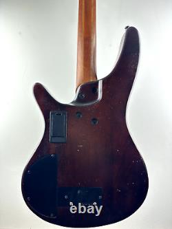 Ibanez SRH500 SRH Bass Work Shop Series Semi-Hollow Piezo 4-String Electric Bass