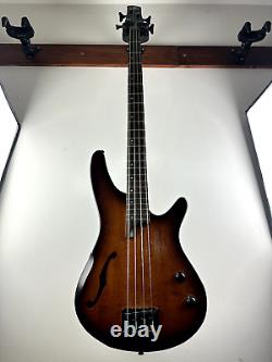 Ibanez SRH500 SRH Bass Work Shop Series Semi-Hollow Piezo 4-String Electric Bass