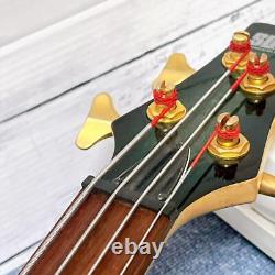 Ibanez SR Series Rare Color Flame Electric Bass Guitar 3.4kg WithGig Bag Used
