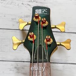 Ibanez SR Series Rare Color Flame Electric Bass Guitar 3.4kg WithGig Bag Used