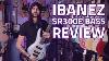 Ibanez Sr300e Bass Guitar Demo U0026 Review