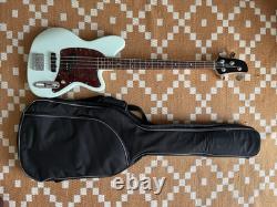 Ibanez TMB100 Electric Bass Guitar Mint Green VGC Includes Soft Bag