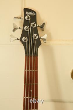 Ibanez-gsr205bk Bass Guitar 5 String + Bass Guitar Case