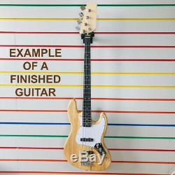 JB Electric Bass guitar kit guitar unfinished all parts unbranded DIY Jazz build