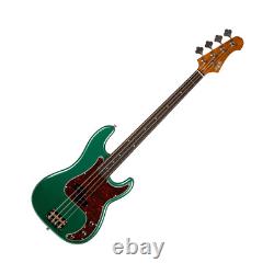 JET JPB300SGR Precision-Style Bass Guitar, Green