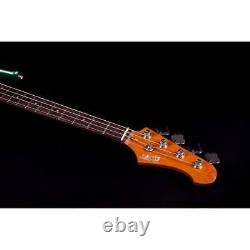 JET JPB300SGR Precision-Style Bass Guitar, Green