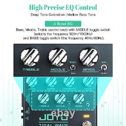 JOYO Classic Bass Tone of 90s Bass Guitar Preamp Pedal 3-band EQ DI Function