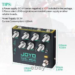 JOYO Classic Bass Tone of 90s Bass Guitar Preamp Pedal 3-band EQ DI Function