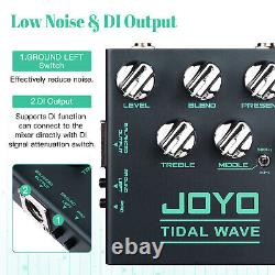 JOYO Classic Bass Tone of 90s Bass Guitar Preamp Pedal 3-band EQ DI Function