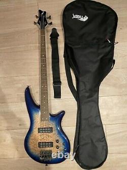 Jackson JS3Q Spectra IV Bass Guitar + Tiger Soft Case + Strap (Hardly Used)
