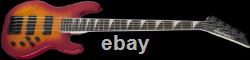 Jackson JS Series Concert Bass JS3VQ Cherry Burst 5-String Electric Bass Guitar Jackson JS Series Concert Bass JS3VQ Cherry Burst 5-String Electric Bass Guitar