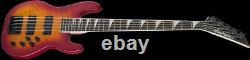 Jackson JS Series Concert Bass JS3VQ Cherry Burst 5-String Electric Bass Guitar