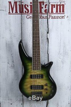 Jackson JS Series Spectra Bass JS3QV 5 String Electric Bass Guitar Alien Burst