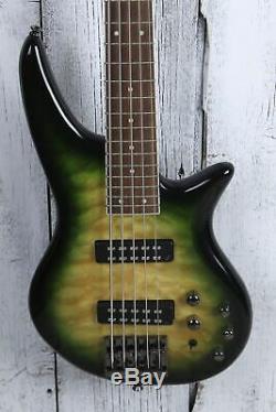 Jackson JS Series Spectra Bass JS3QV 5 String Electric Bass Guitar Alien Burst