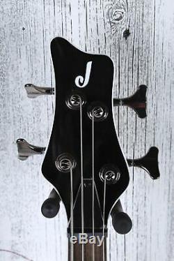 Jackson Spectra Bass JS3Q 4 String Electric Bass Guitar Quilt Maple Amber Burst