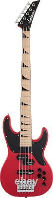 Jackson X Series Concert Bass CBXNTM V, Maple Fingerboard, Fiesta Red (B-STOCK)