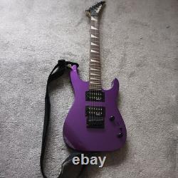 Jackson electric guitar in Pavo Purple model. CWJ1829267
