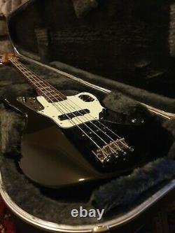 Japanese Fender Jaguar Deluxe series Bass in Black