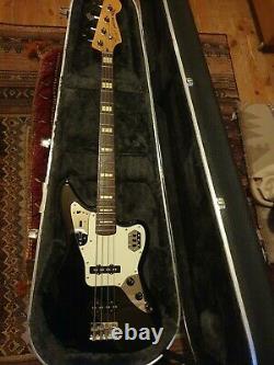 Japanese Fender Jaguar Deluxe series Bass in Black