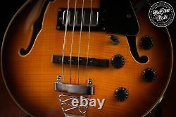 Jay Turser Semi Hollow Bass Guitar Sunburst