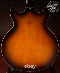 Jay Turser Semi Hollow Bass Guitar Sunburst