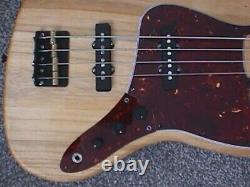 Jazz Bass. Kit build with upgrades. Maple. Excellent condition