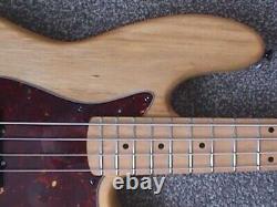 Jazz Bass. Kit build with upgrades. Maple. Excellent condition