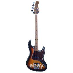 Jet JB-300SB Electric Bass Guitar, Sunburst (NEW)