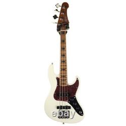 Jet JB Travel Bass Guitar, White (NEW)