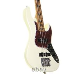 Jet JB Travel Bass Guitar, White (NEW)