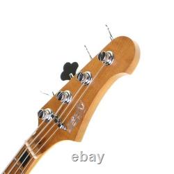 Jet JB Travel Bass Guitar, White (NEW)