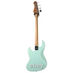 Jet JJB-300 SFG Electric Bass Guitar, Sea Foam Green (NEW)