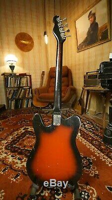Jolana Iris Bass USSR rare vintage electric guitar tele jaguar jazz