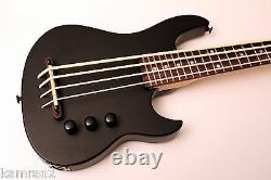 KAM Mini Bass high output Solid body Ukulele Bass SUB Satin Black