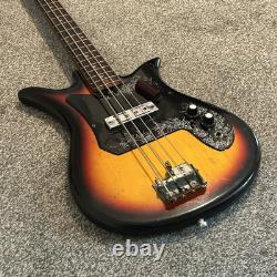 KAY tulip vintage BASS electric guitar 1960's Model KEB 130 restoration Relic