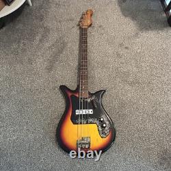 KAY tulip vintage BASS electric guitar 1960's Model KEB 130 restoration Relic