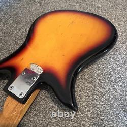 KAY tulip vintage BASS electric guitar 1960's Model KEB 130 restoration Relic